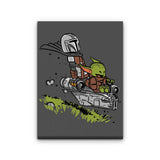 Mando and Child - Canvas Print