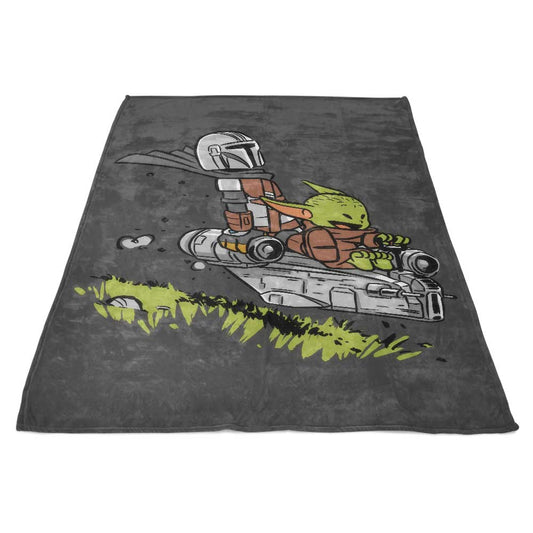 Mando and Child - Fleece Blanket