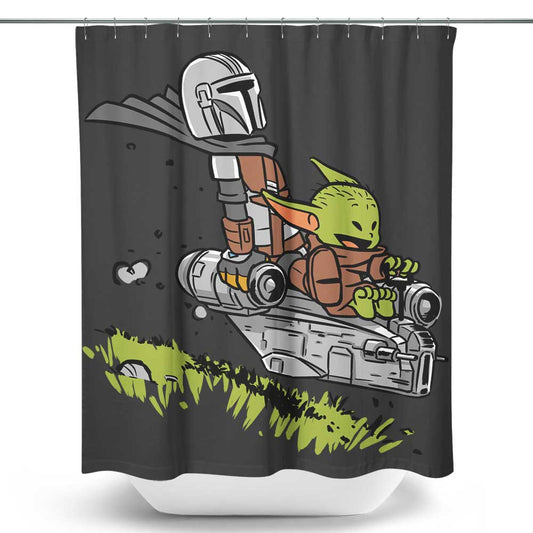 Mando and Child - Shower Curtain