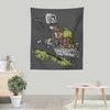 Mando and Child - Wall Tapestry