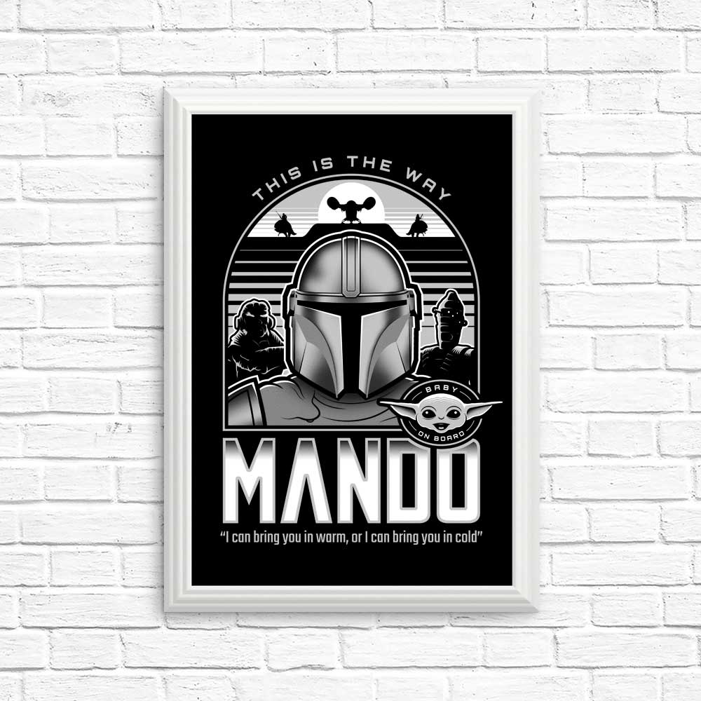 Mando and Friends - Posters & Prints