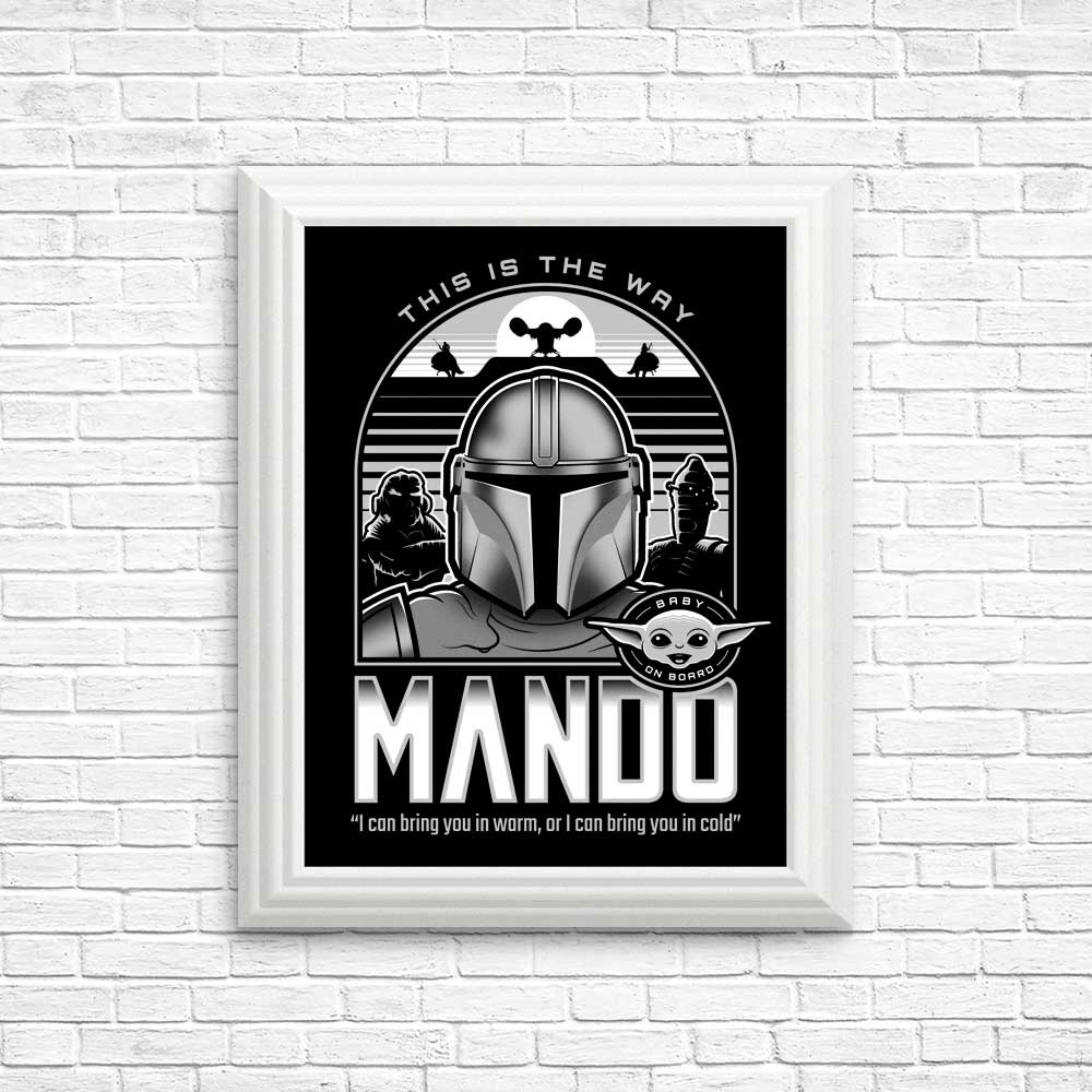 Mando and Friends - Posters & Prints