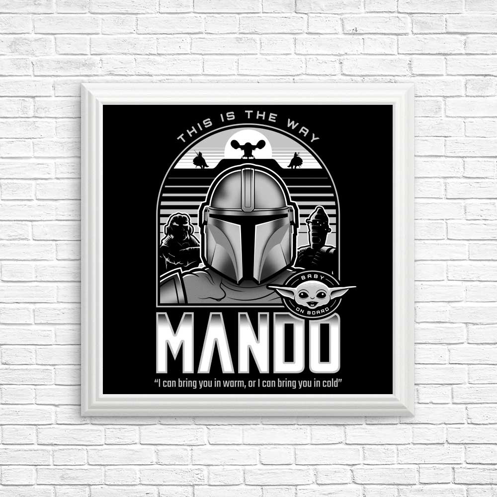 Mando and Friends - Posters & Prints