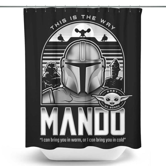 Mando and Friends - Shower Curtain