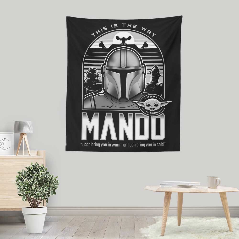 Mando and Friends - Wall Tapestry