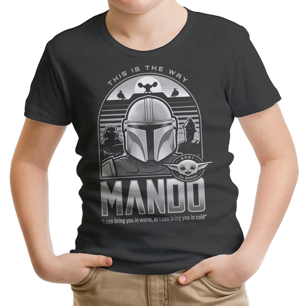 Mando and Friends - Youth Apparel