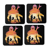 Mando Sunset - Coasters