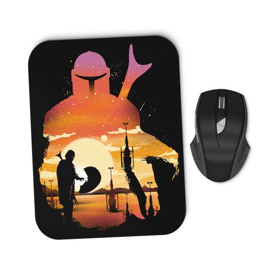 Mando Sunset - Mousepad