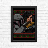 Mando Yelling Sweater - Posters & Prints