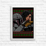 Mando Yelling Sweater - Posters & Prints
