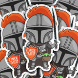 Mando Teerion Sticker - February 2023