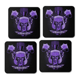 Maniacus Violaceus - Coasters