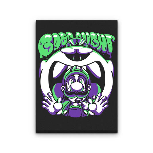 Mansion Night - Canvas Print