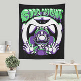 Mansion Night - Wall Tapestry