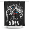 Marshmallow Ghost - Shower Curtain