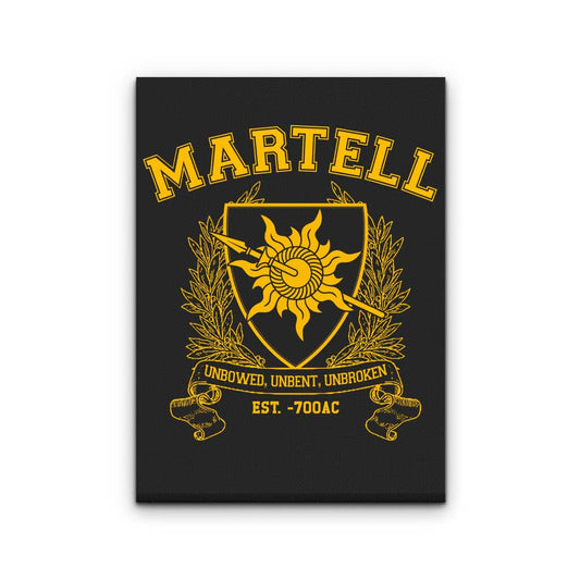 Martell University - Canvas Print