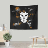 Masked Chaos - Wall Tapestry