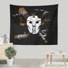Masked Chaos - Wall Tapestry