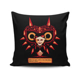 Masked Fate - Throw Pillow