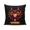 Masked Fate - Throw Pillow