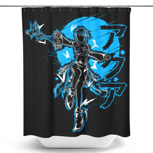 Master Keyblade Power - Shower Curtain