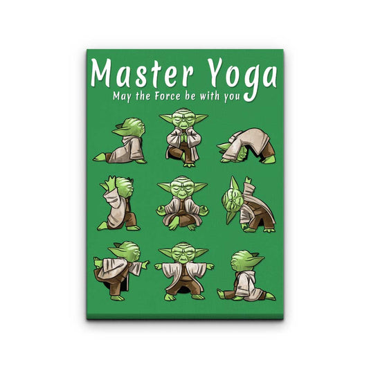Master Yoga - Canvas Print