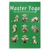 Master Yoga - Metal Print