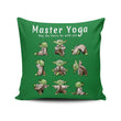 Master Yoga - Throw Pillow