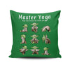 Master Yoga - Throw Pillow