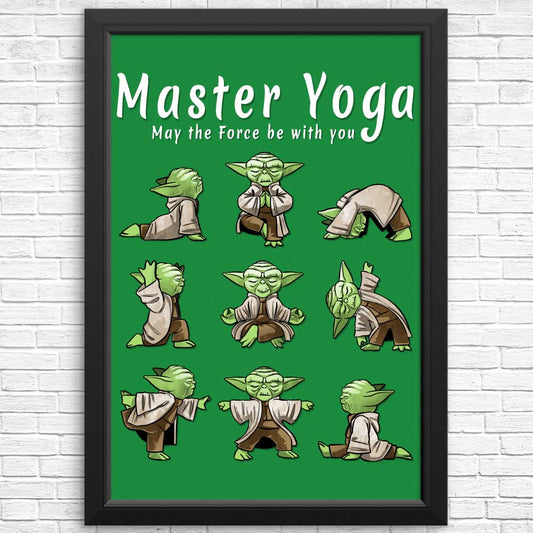 Master Yoga - Posters & Prints