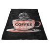 May the Coffee Be With You - Fleece Blanket