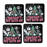 Mean Christmas - Coasters