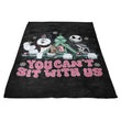 Mean Christmas - Fleece Blanket