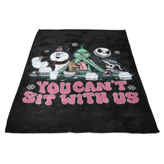 Mean Christmas - Fleece Blanket