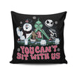 Mean Christmas - Throw Pillow
