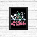 Mean Christmas - Posters & Prints