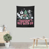 Mean Christmas - Wall Tapestry