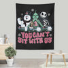 Mean Christmas - Wall Tapestry