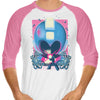 Mega Hero - 3/4 Sleeve Raglan T-Shirt