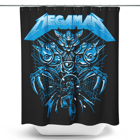 Mega Rockman - Shower Curtain