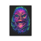 Melting Creature - Canvas Print