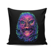 Melting Creature - Throw Pillow