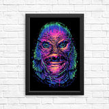 Melting Creature - Posters & Prints