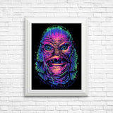 Melting Creature - Posters & Prints