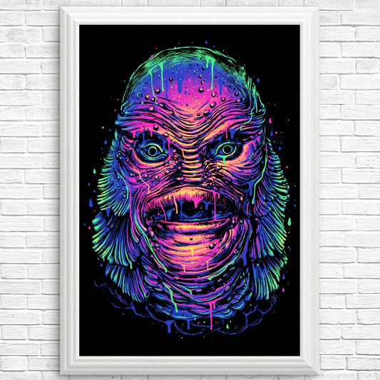 Melting Creature - Posters & Prints
