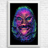 Melting Creature - Posters & Prints