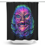 Melting Creature - Shower Curtain