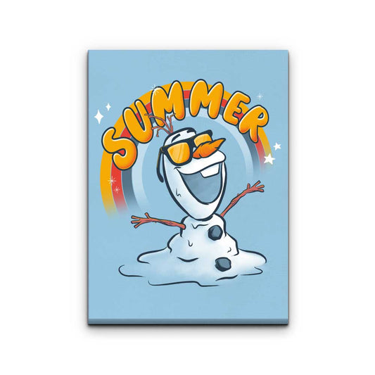 Melting Summer - Canvas Print