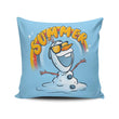 Melting Summer - Throw Pillow