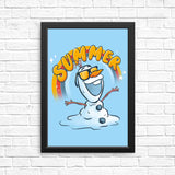 Melting Summer - Posters & Prints